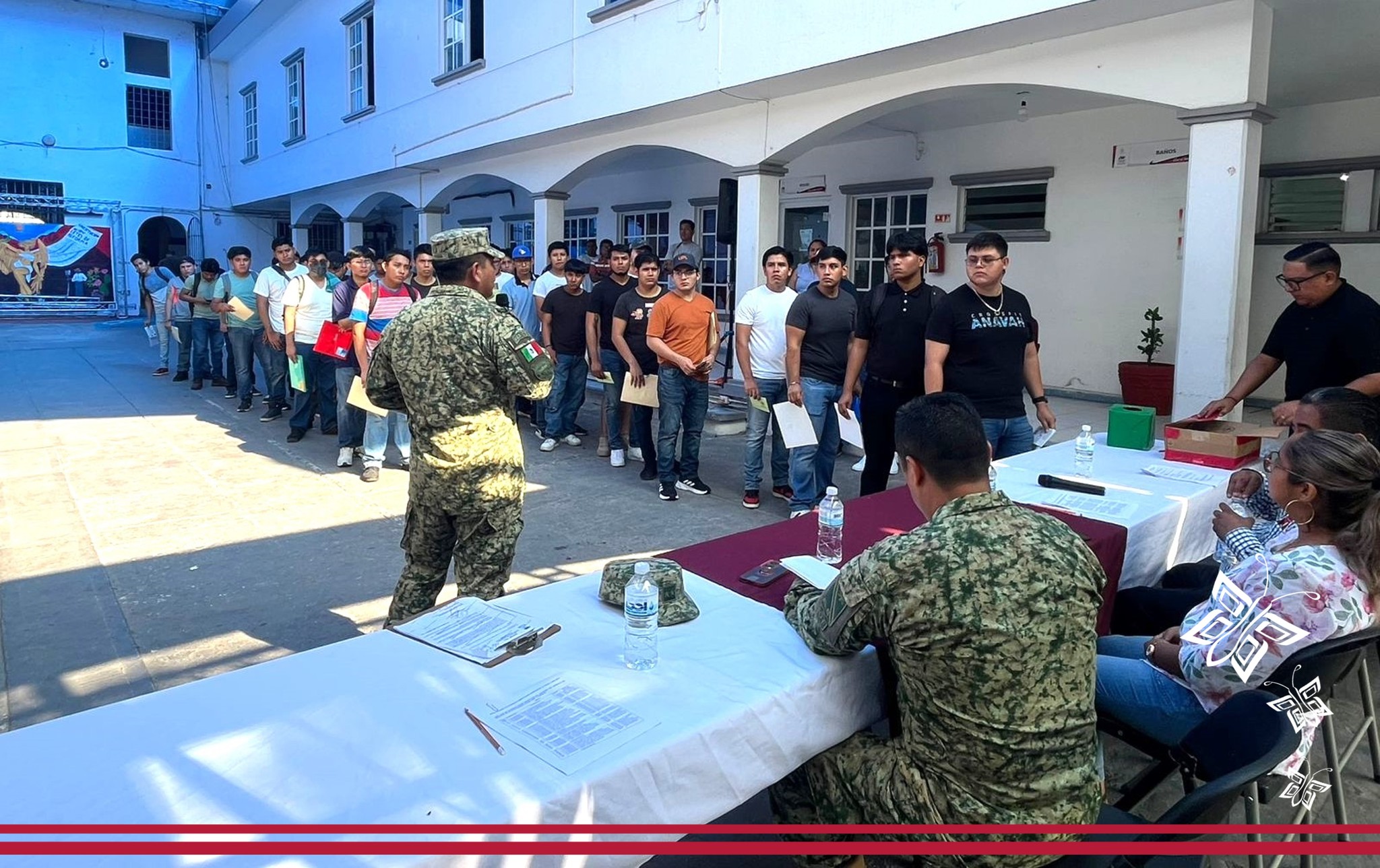 Realizan sorteo para conscriptos del Servicio Militar Nacional