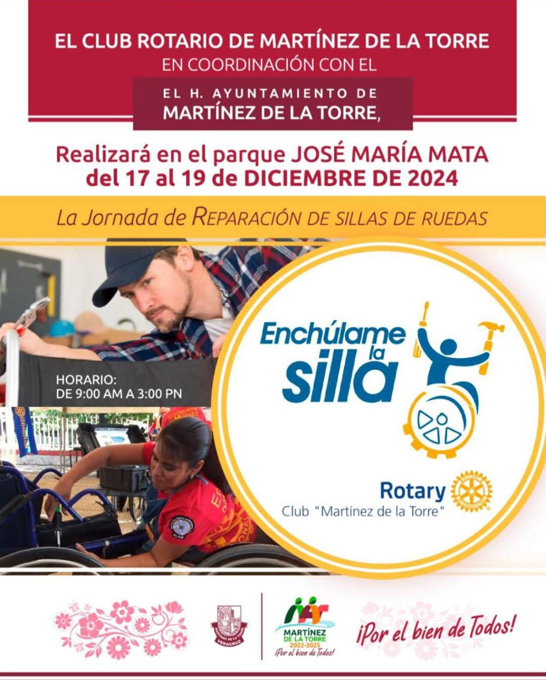 Gobierno municipal se suma al programa “Enchúlame la Silla”